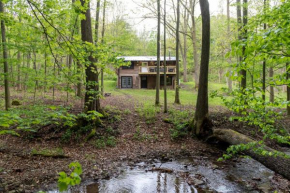 Secluded Naples Cabin with Deck and Stream Views